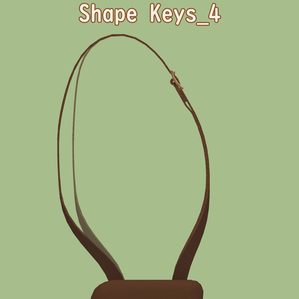 (3Dモデル)南部十四年式拳銃嚢<ホルスター>