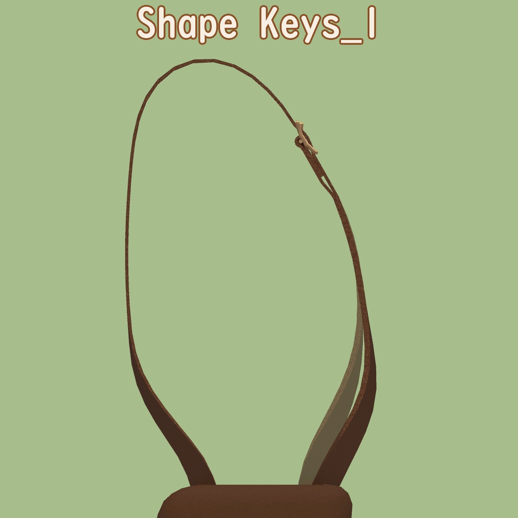 (3Dモデル)南部十四年式拳銃嚢<ホルスター>