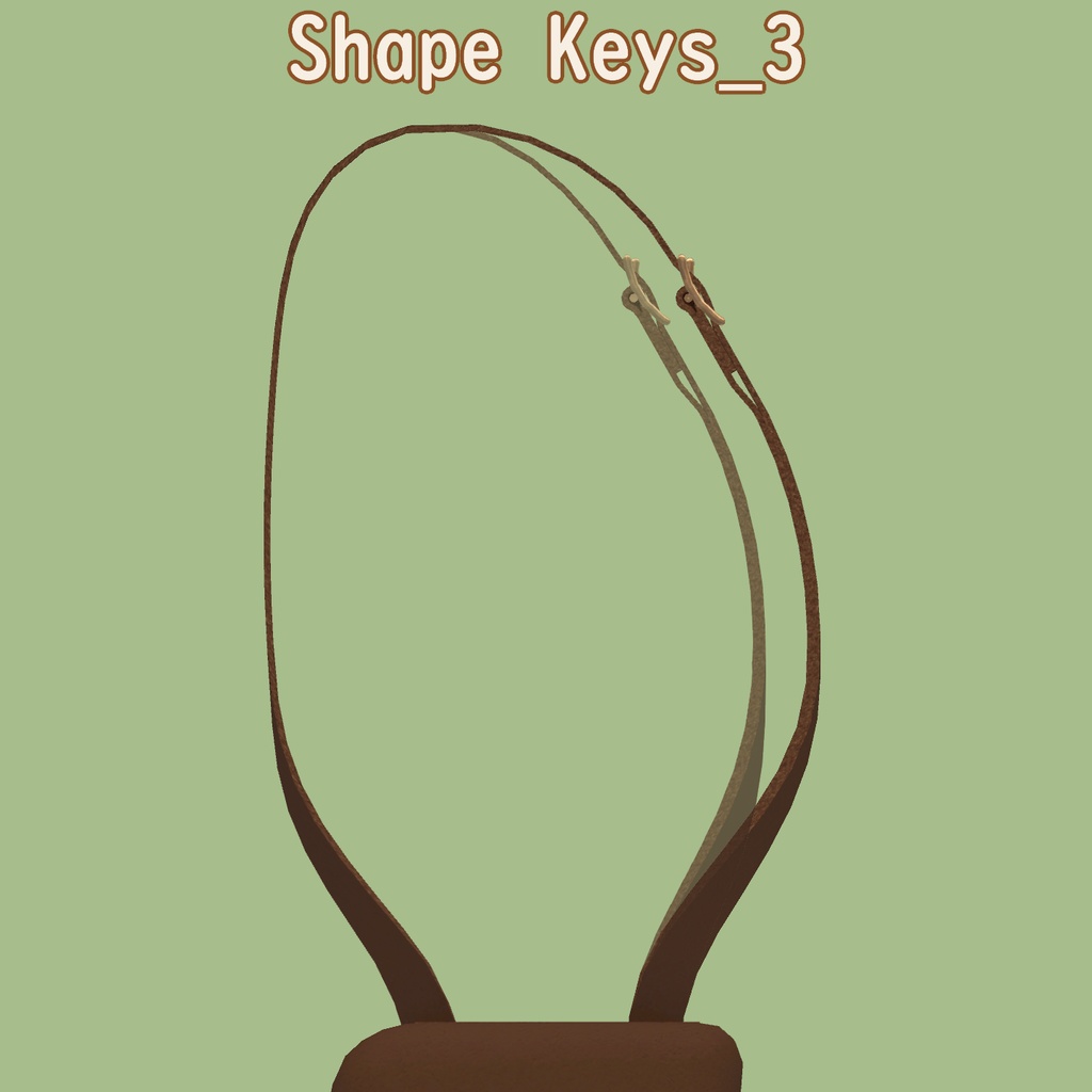 (3Dモデル)南部十四年式拳銃嚢<ホルスター>