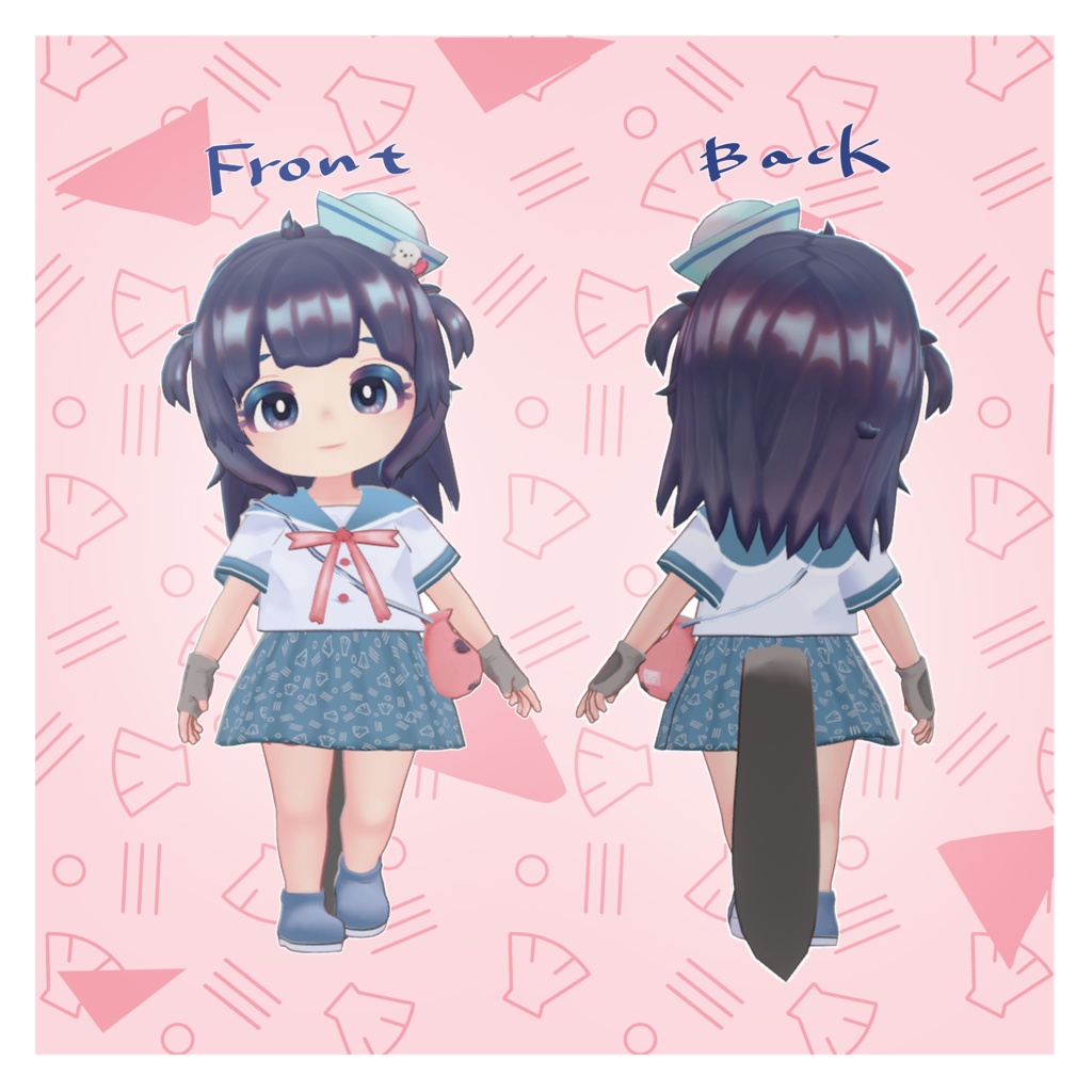 オリジナル3Dモデル『ラコット』 ~Raccote~