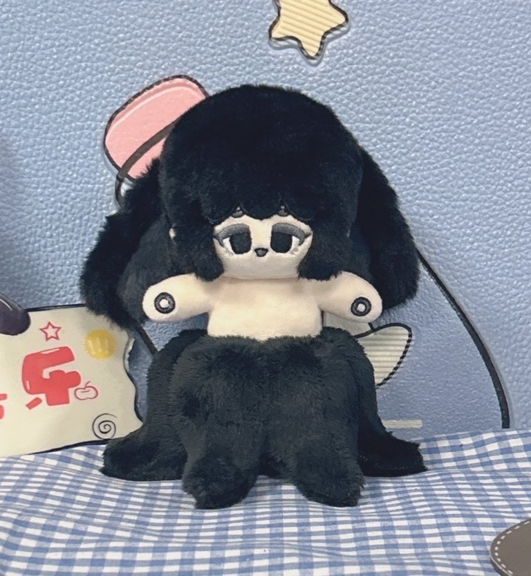 タコ足ぬいぐるみ　墨