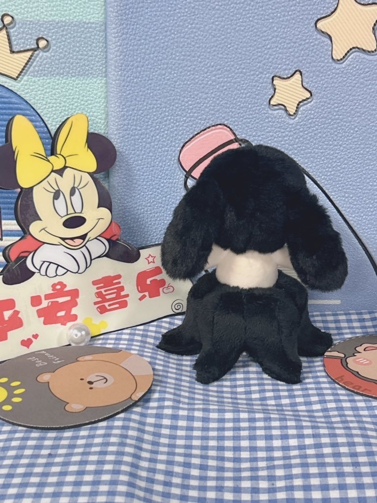 タコ足ぬいぐるみ 墨