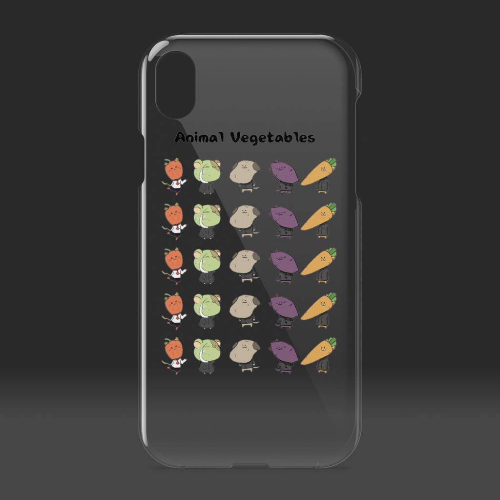 【オリジナル】じゃがイヌくんと愉快な仲間たちiPhoneケース