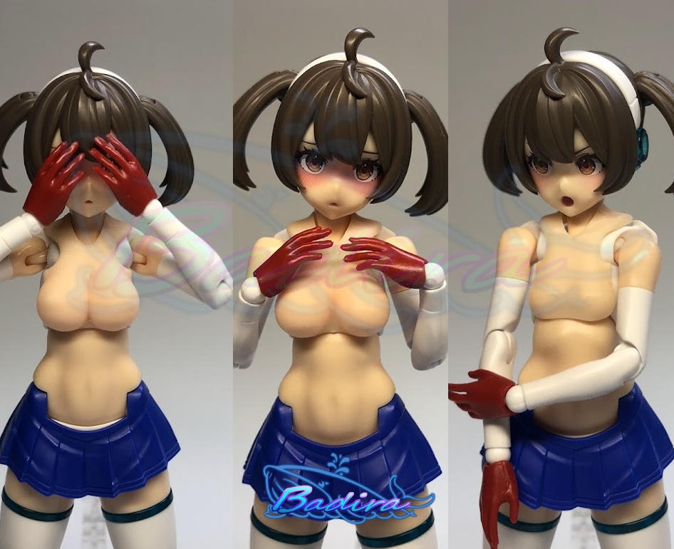 メガミデバイス　バストパーツ　メガミの柔乳4個セット メガミデバイスM.S.G 01 トップスセット スキンカラーB(スキン