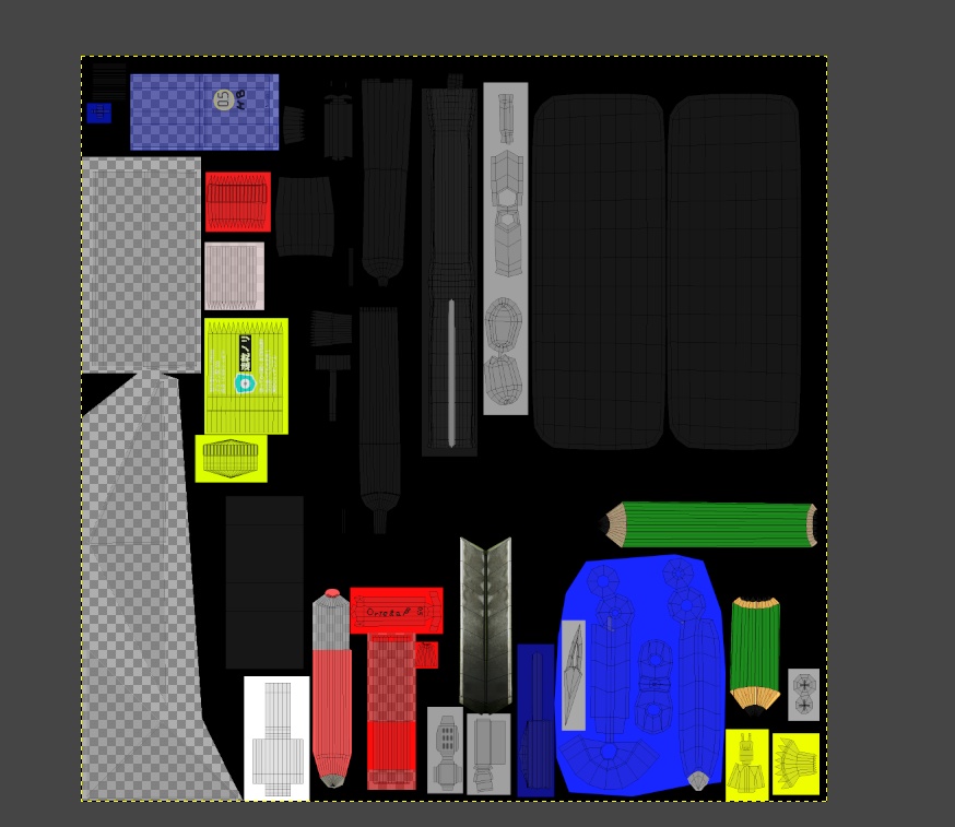 文房具セット(1マテリアル)