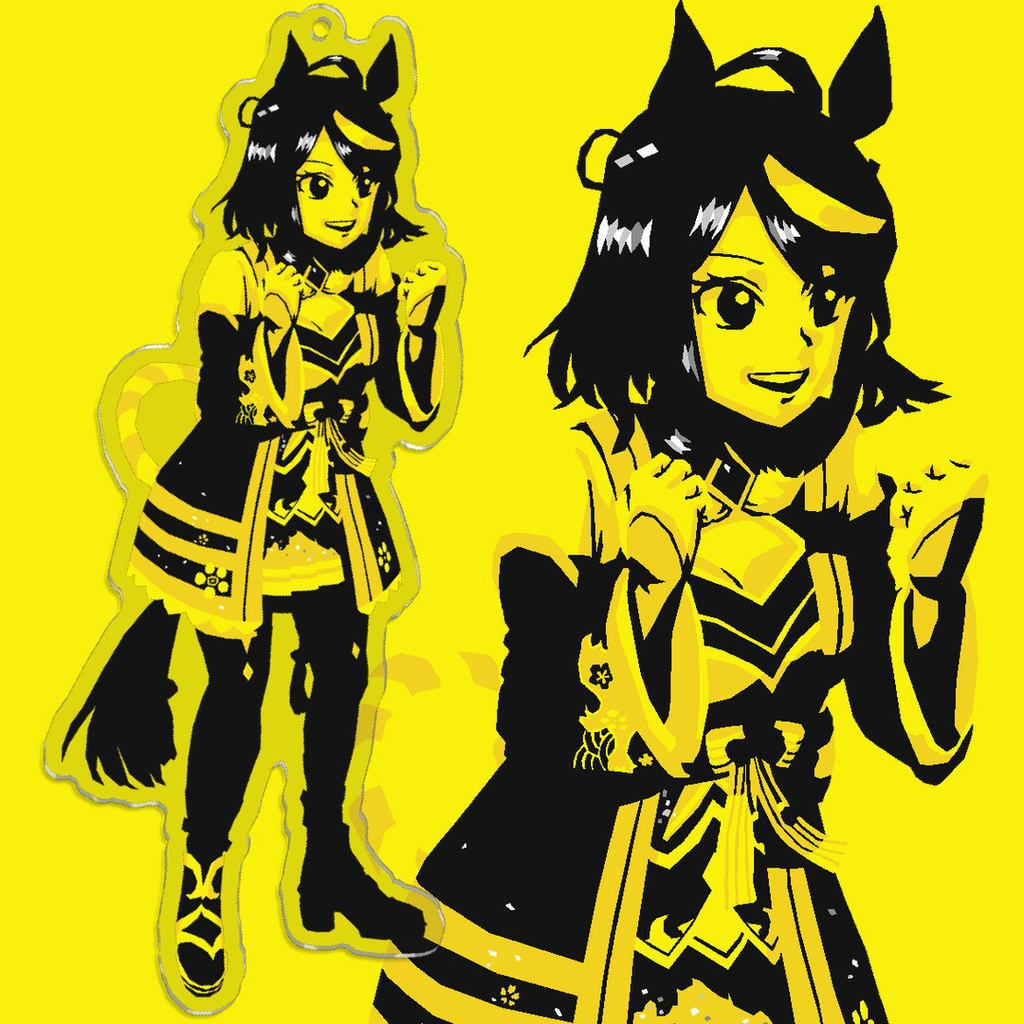 YELLOW UMA キタサンブラック