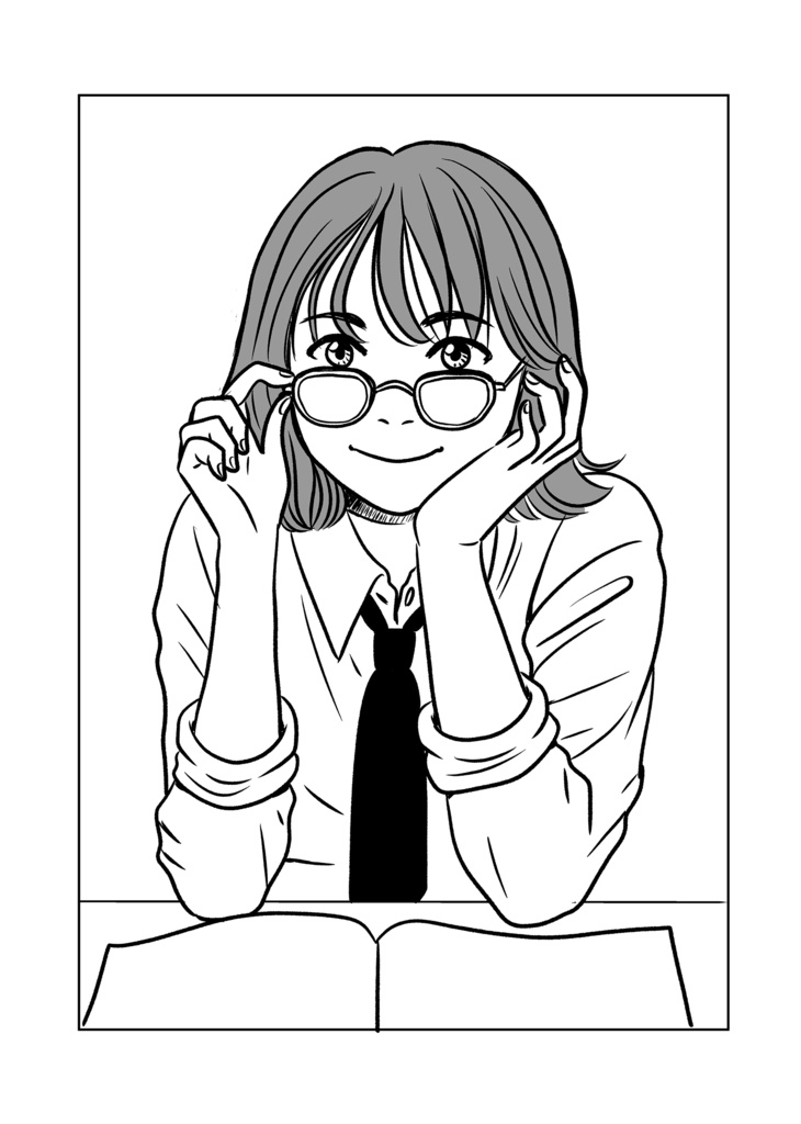 Glasses(制服めがねっ娘イラスト本)