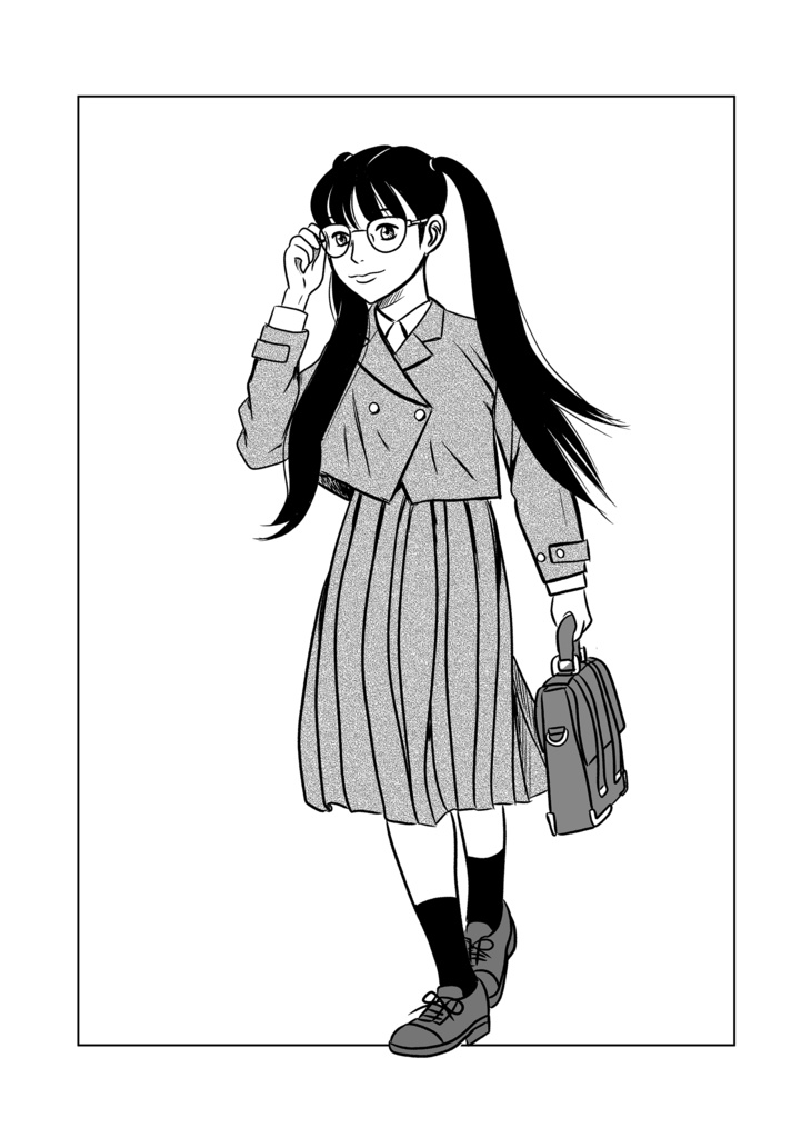 Glasses(制服めがねっ娘イラスト本)