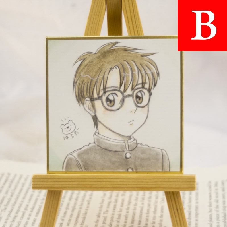 【制服めがね】豆色紙6種(水彩画バージョン)