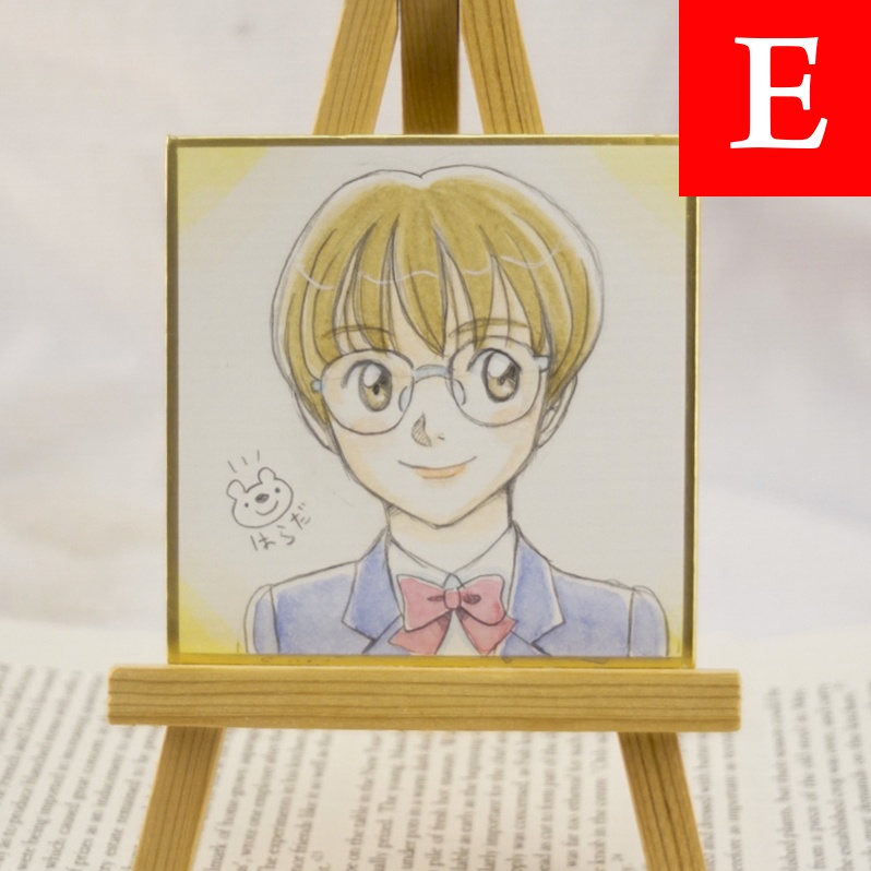 【制服めがね】豆色紙6種(水彩画バージョン)