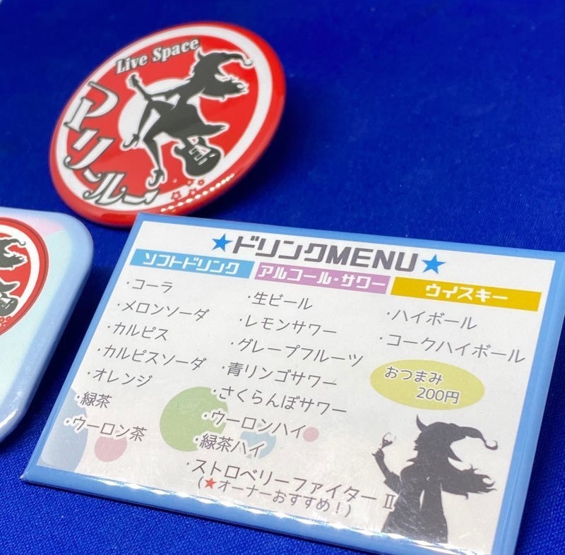 缶バッジ 3個セット クリップピン付き♪