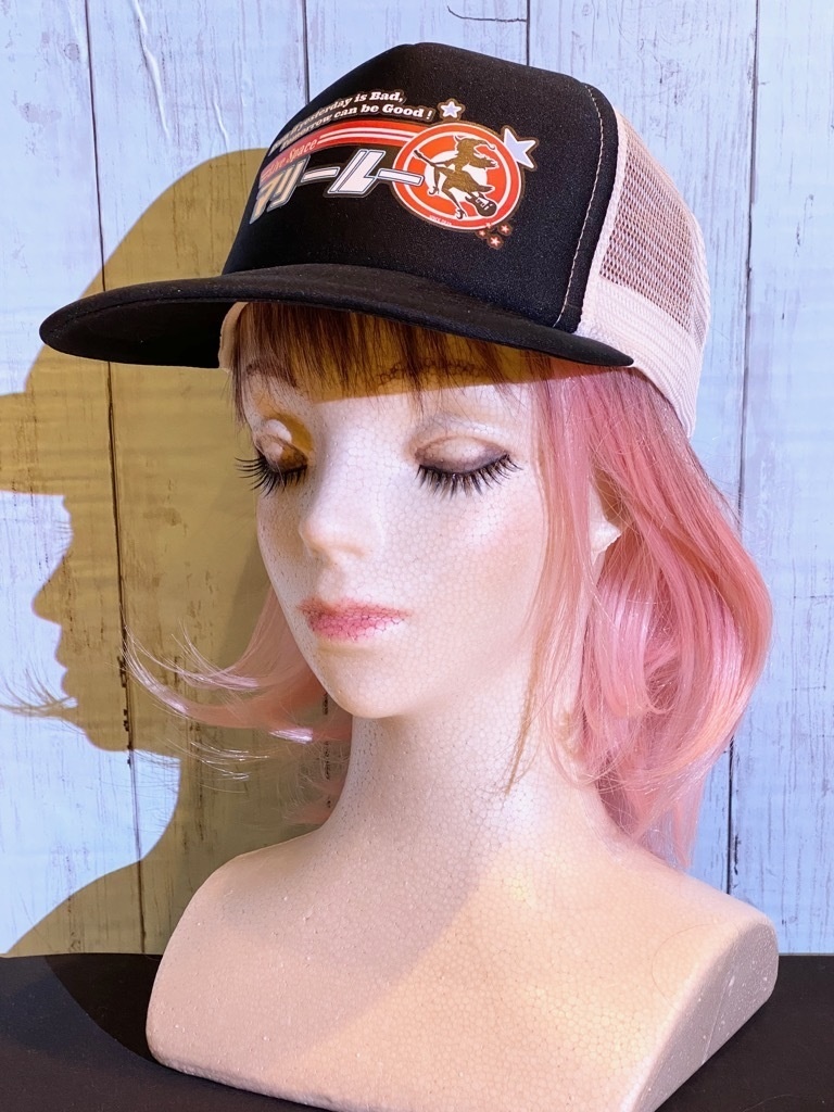 ホワイトメッシュキャップ