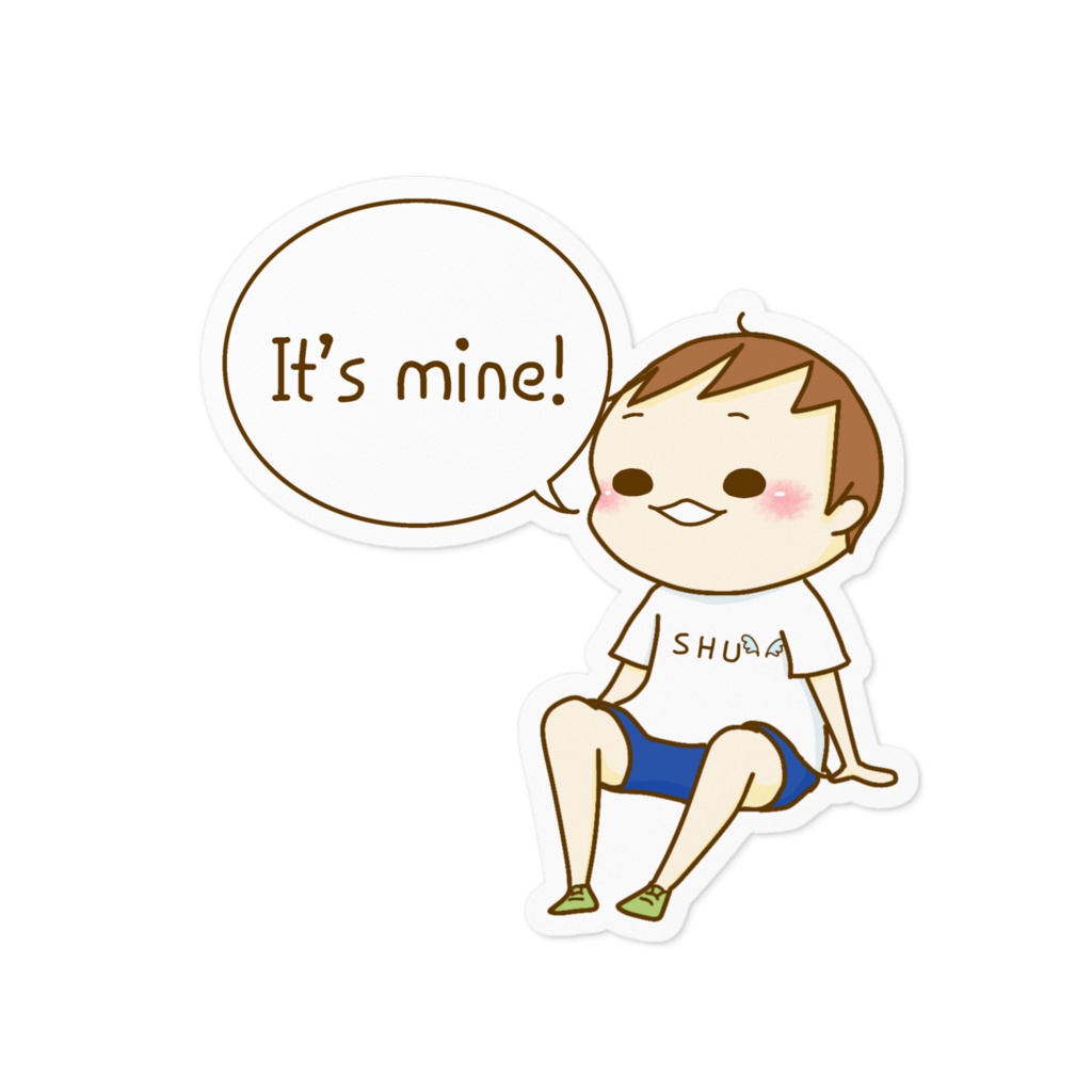 しゅうくん ステッカー Suzuqua Booth