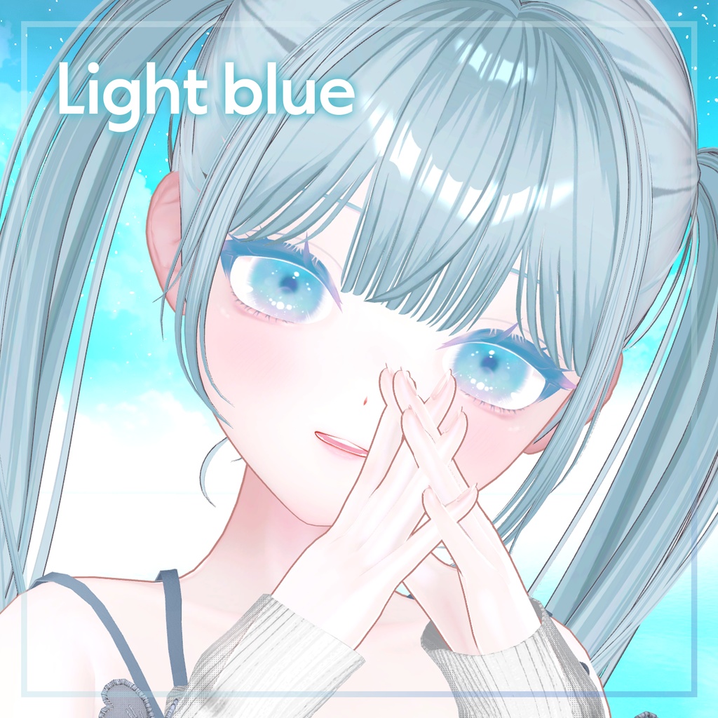 【Mayo対応】アイテクスチャ+メイクテクスチャ+Blendshapes