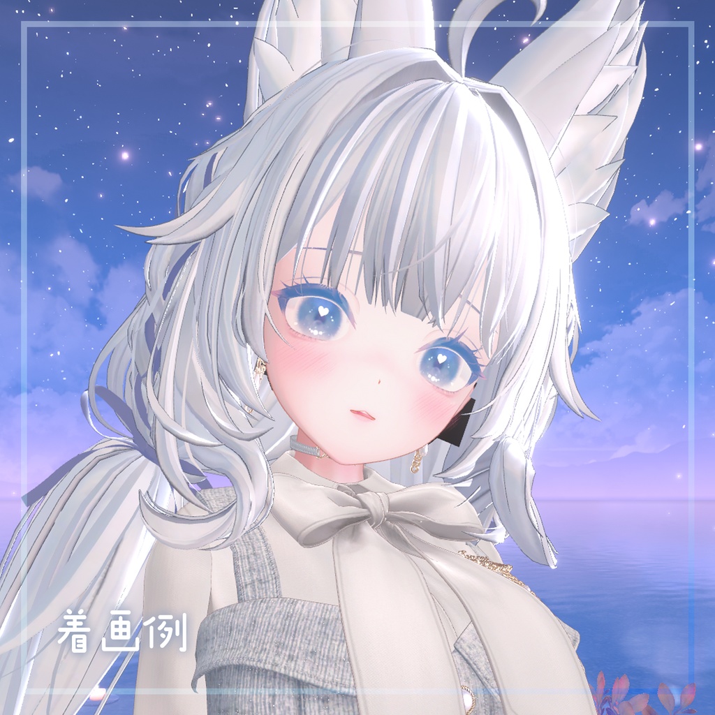 【Mayo対応】アイテクスチャ+メイクテクスチャ+Blendshapes