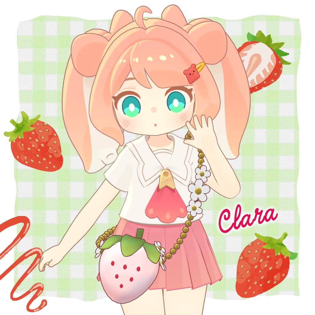 【FREE/無料】いちごぽしぇっと【まめふれんず・えも研対応】