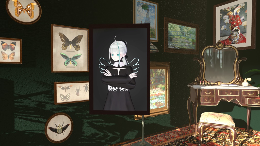 【VRC】自動設定できる!絵画ギミック