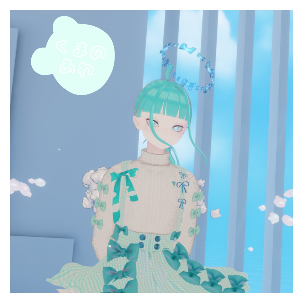 くまのあわ(くまのはね パーティクル追加prefab)