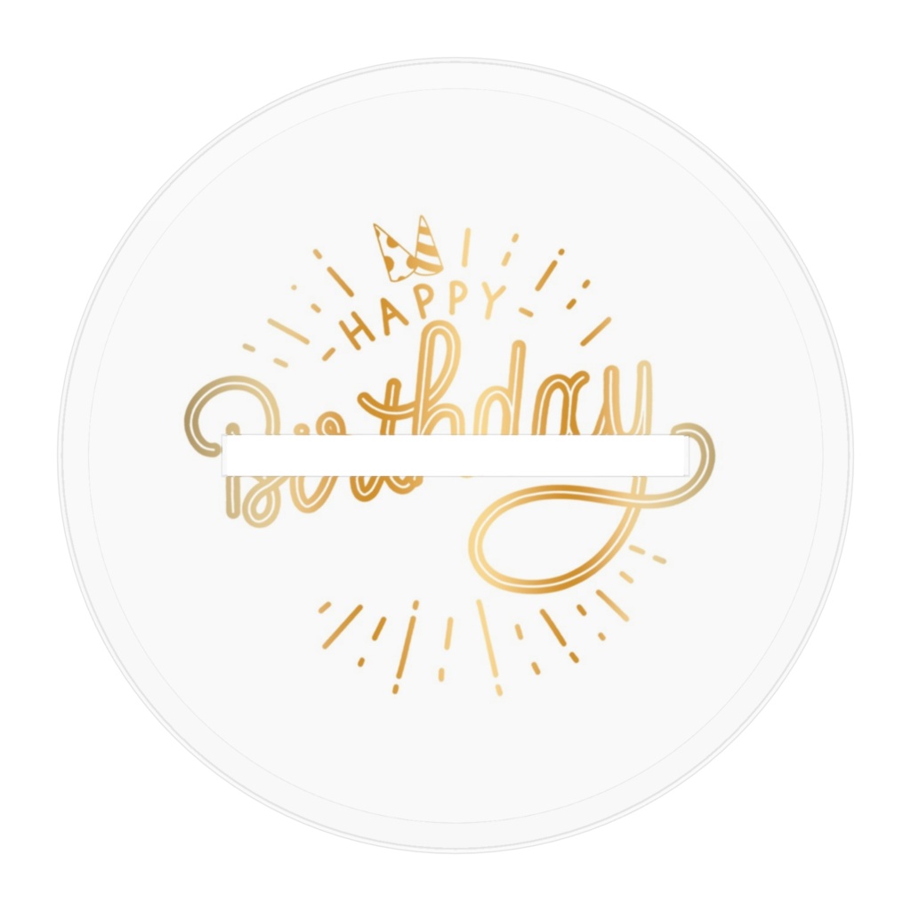 バースデー記念 アクリルスタンド