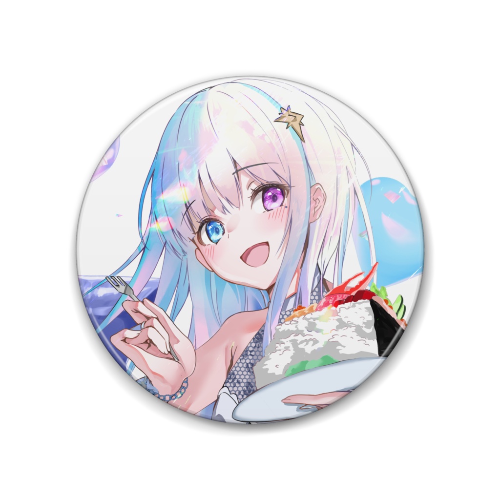 バースデー記念 缶バッジB