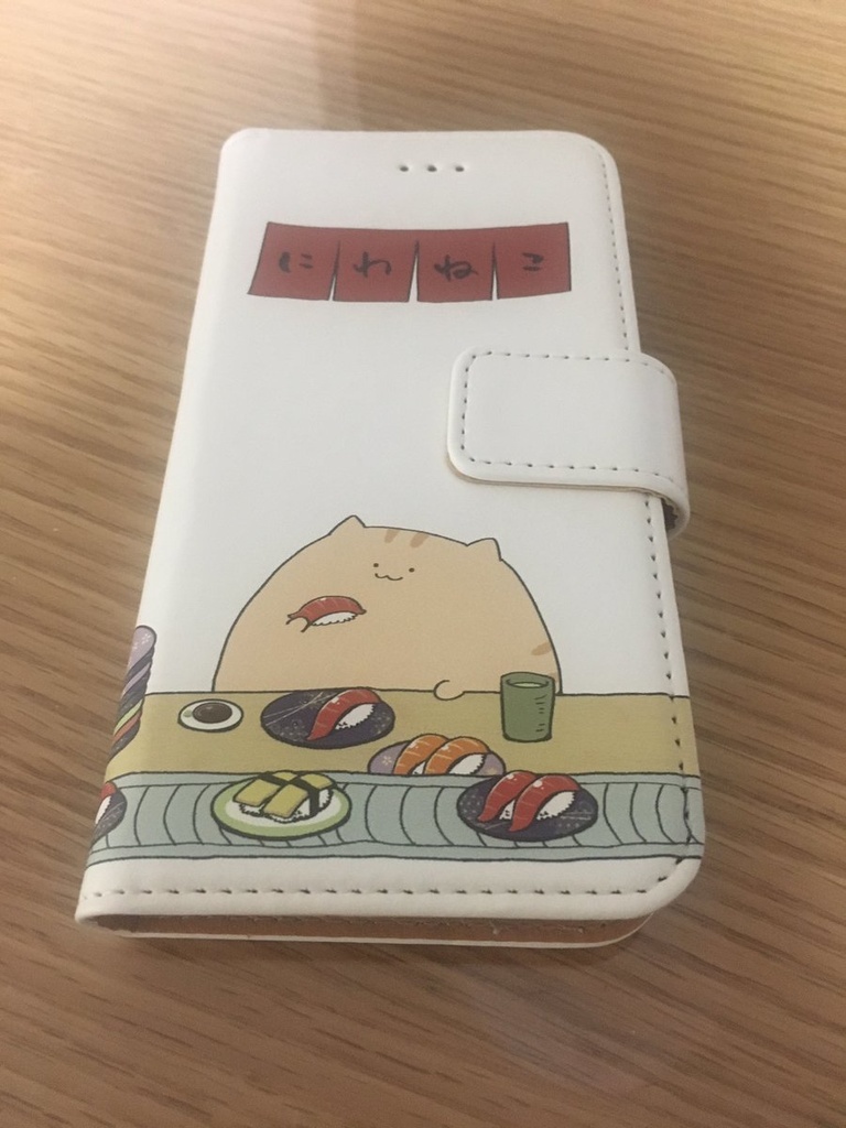 にわねこ(寿司)iPhoneケース