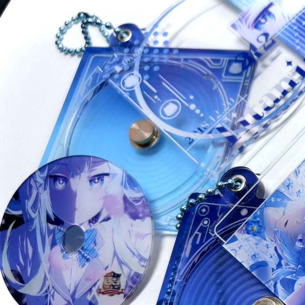 珠洲島有栖 ボス曲CD風アクキー