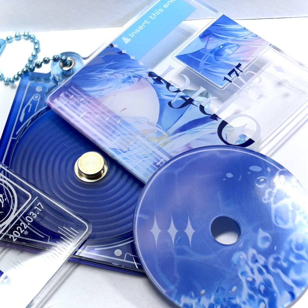 珠洲島有栖 ボス曲CD風アクキー