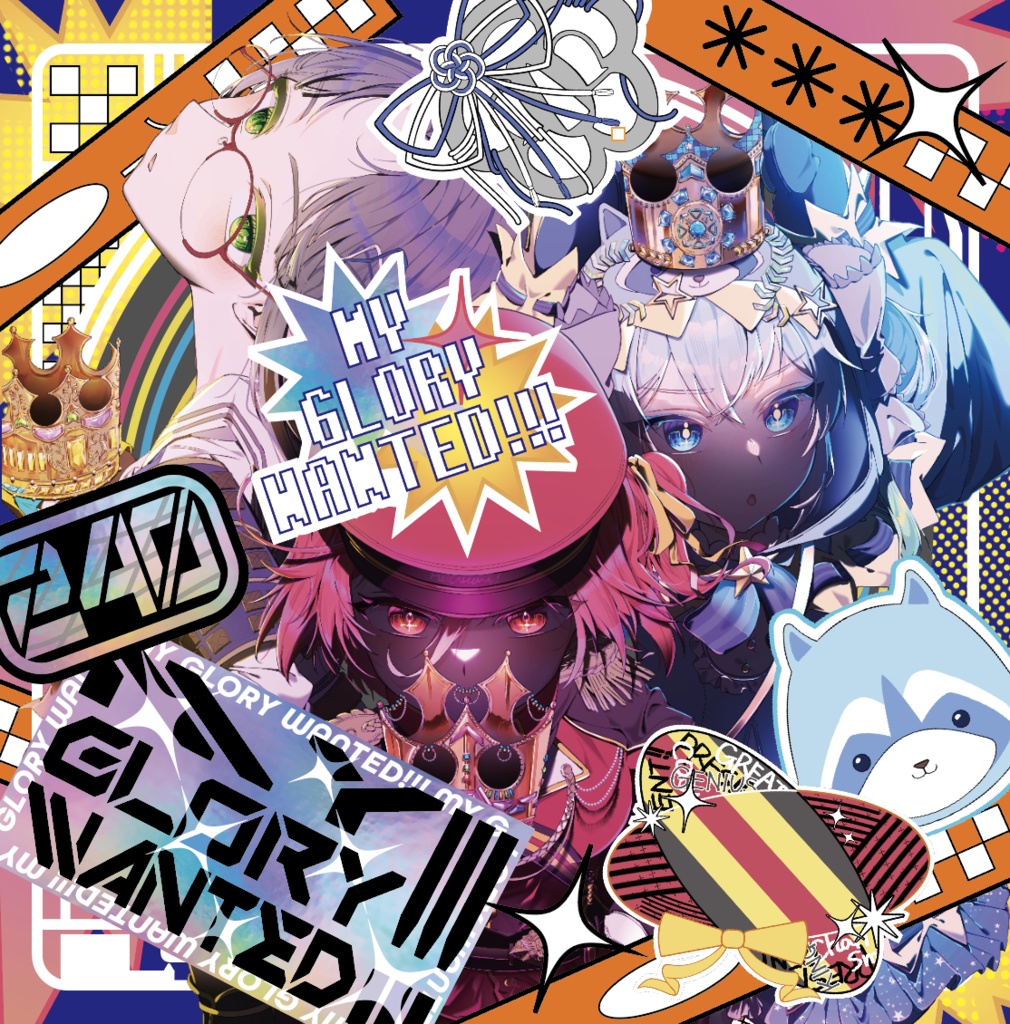 C107 CD風アクリルキーホルダー