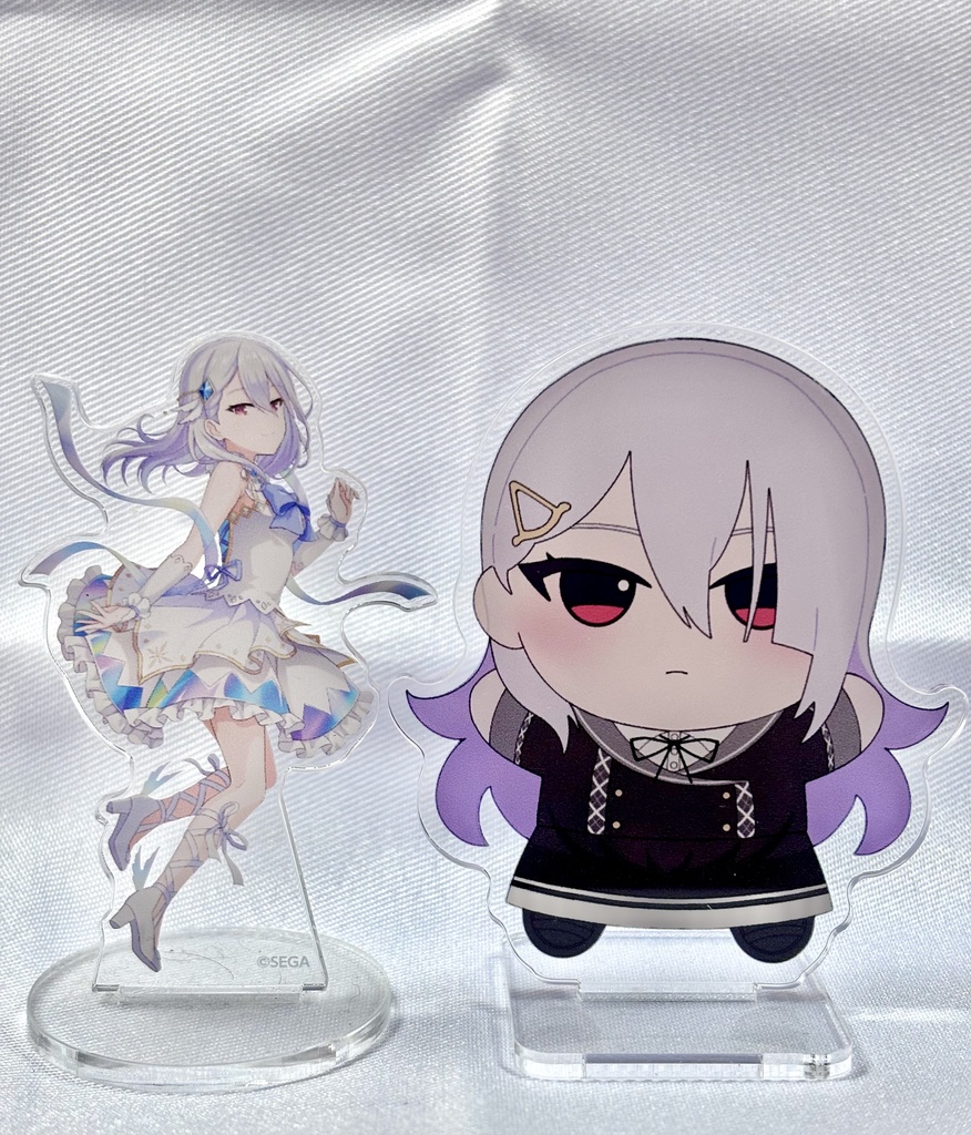 ぬいぐるみ風デフォルメアクリルスタンド