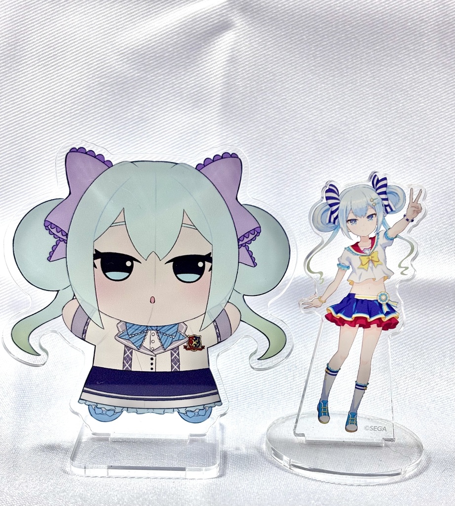 ぬいぐるみ風デフォルメアクリルスタンド