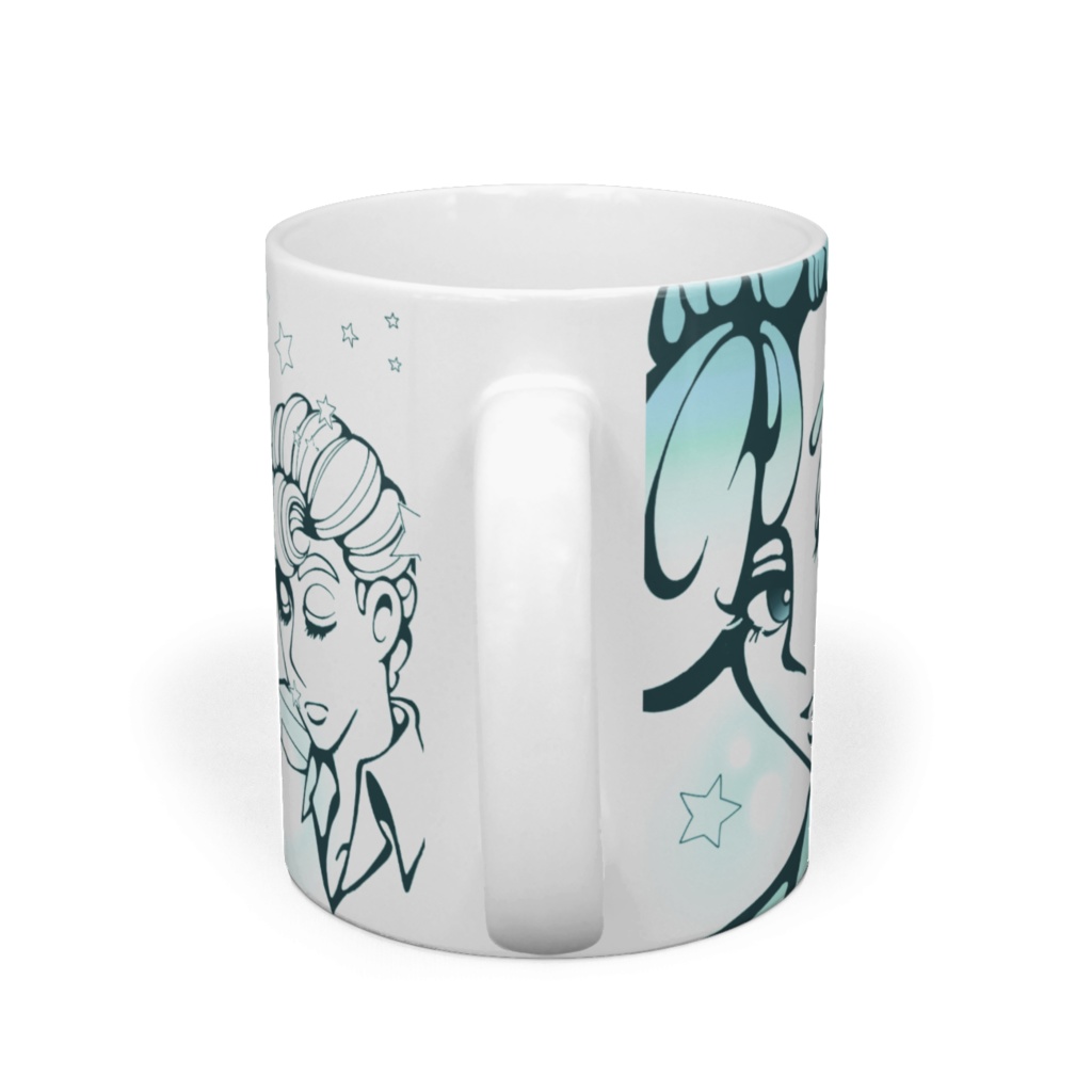 「星の降る瞳」マグカップ