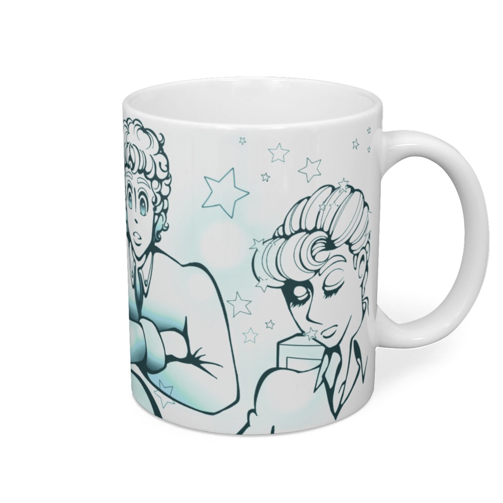 「星の降る瞳」マグカップ