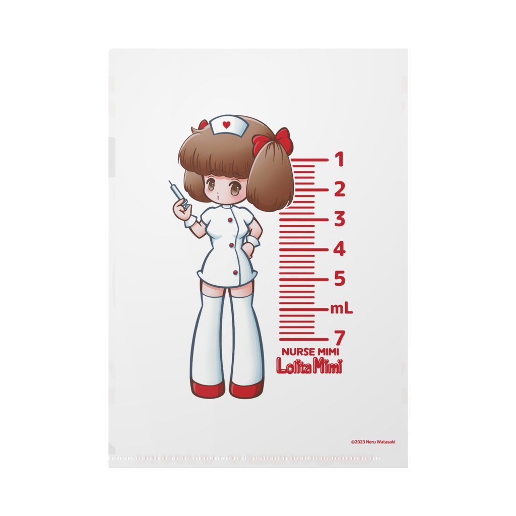 「ロリータ・ミミ」ナース・ミミクリアファイル