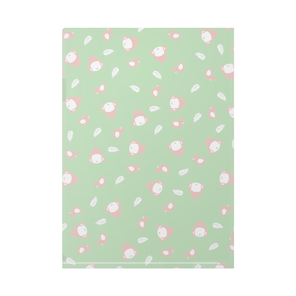 地底人みぃたんクリアファイル