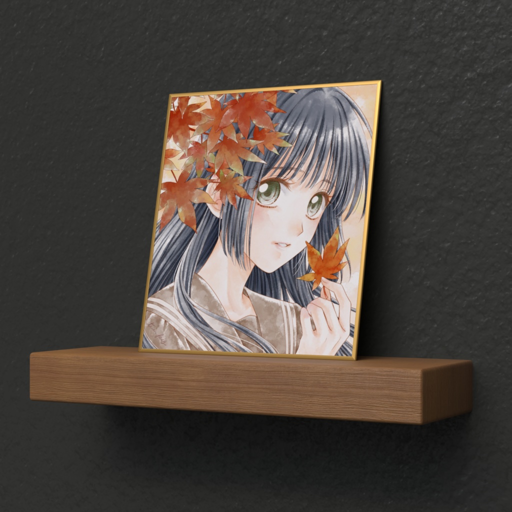 ミニ色紙 【Autumn】