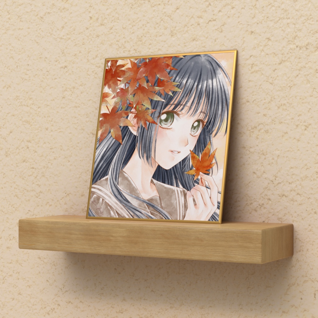 ミニ色紙 【Autumn】