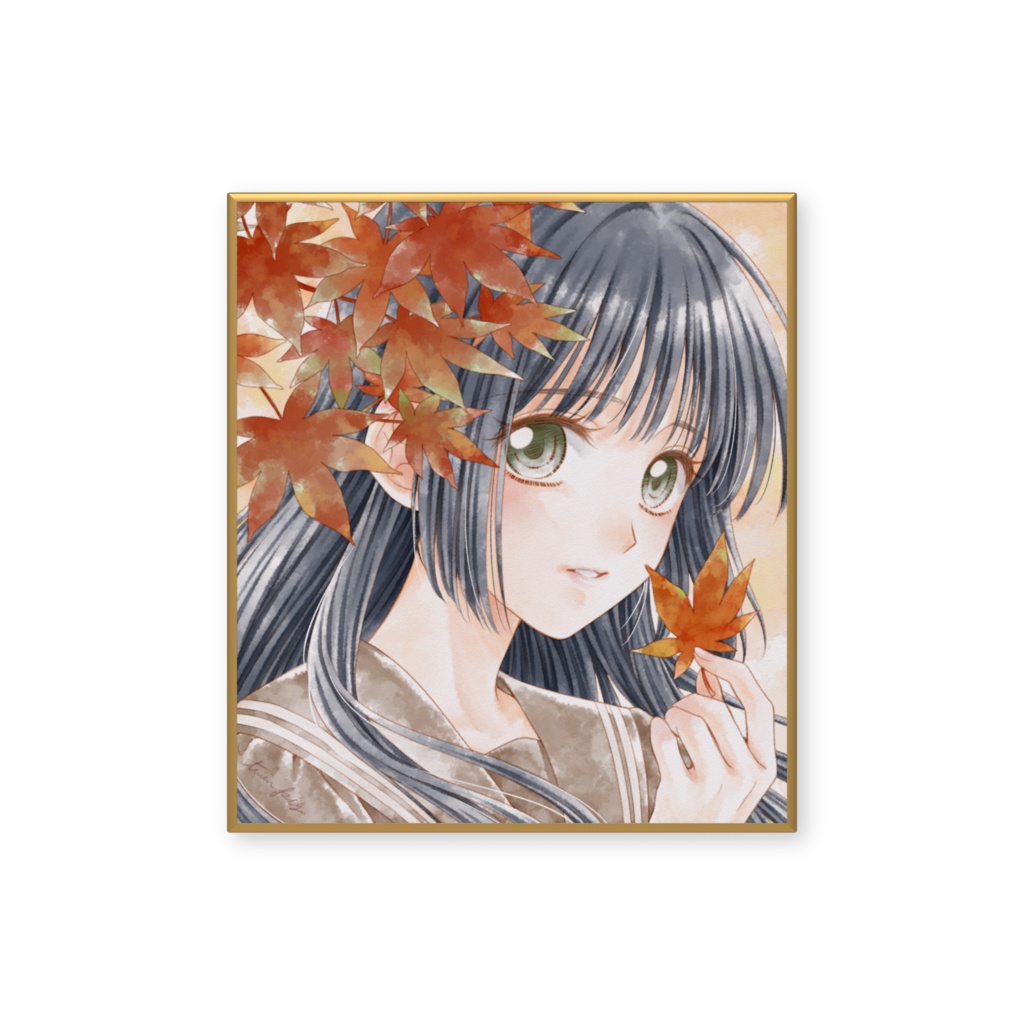 ミニ色紙 【Autumn】