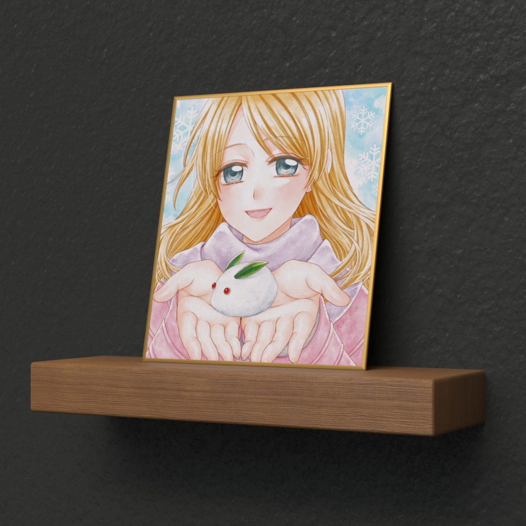 ミニ色紙 【Winter】