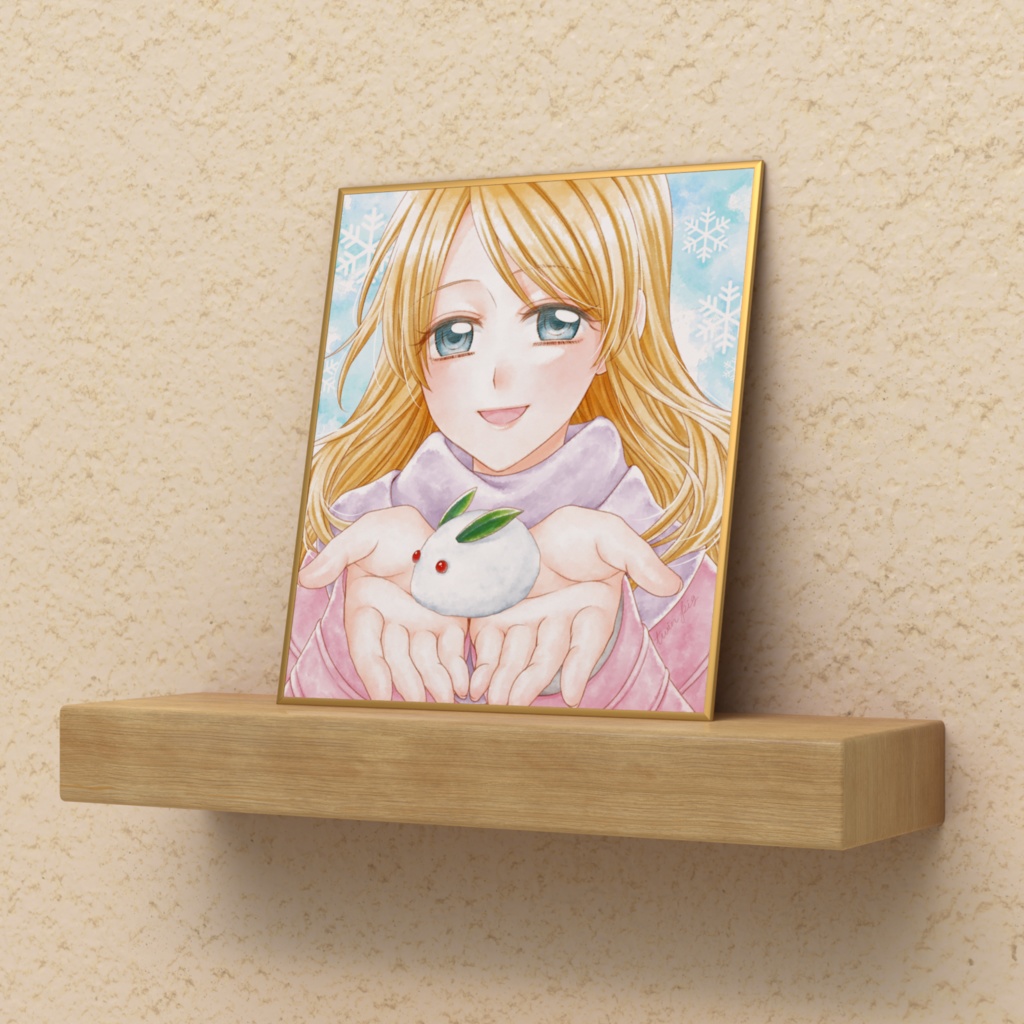 ミニ色紙 【Winter】