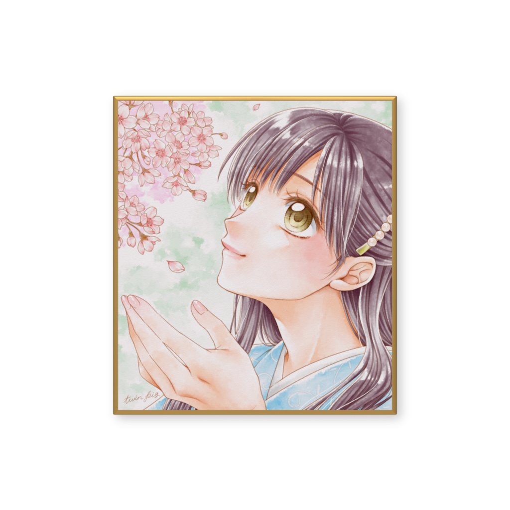 ミニ色紙 【Spring】