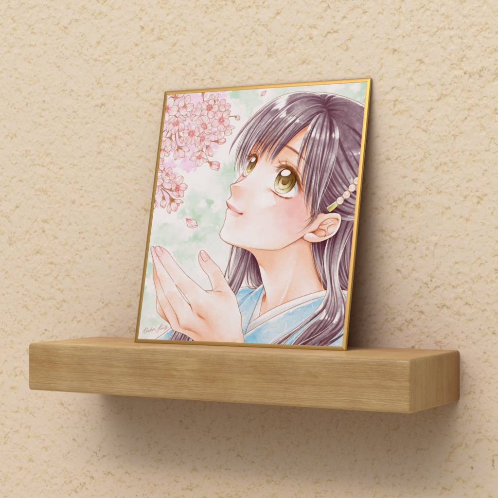 ミニ色紙 【Spring】