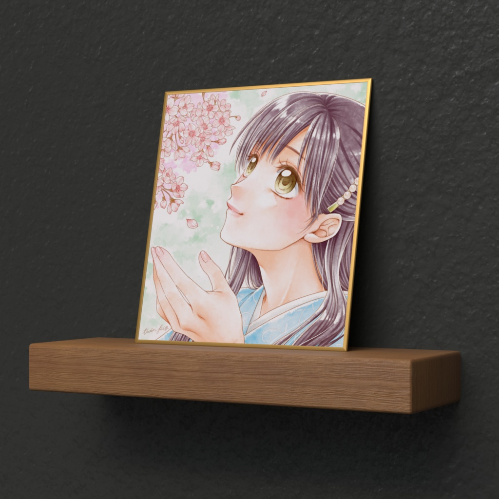 ミニ色紙 【Spring】