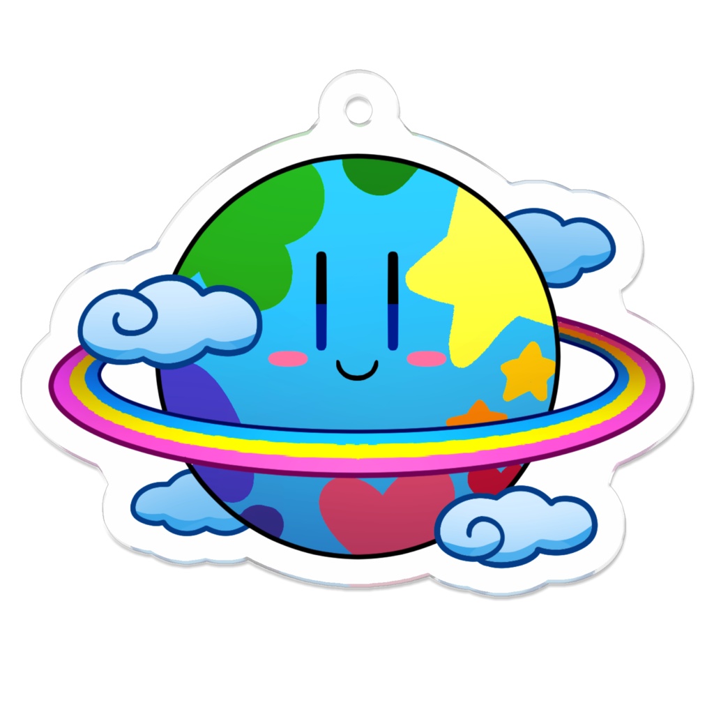 ペポン星アクリルキーホルダー