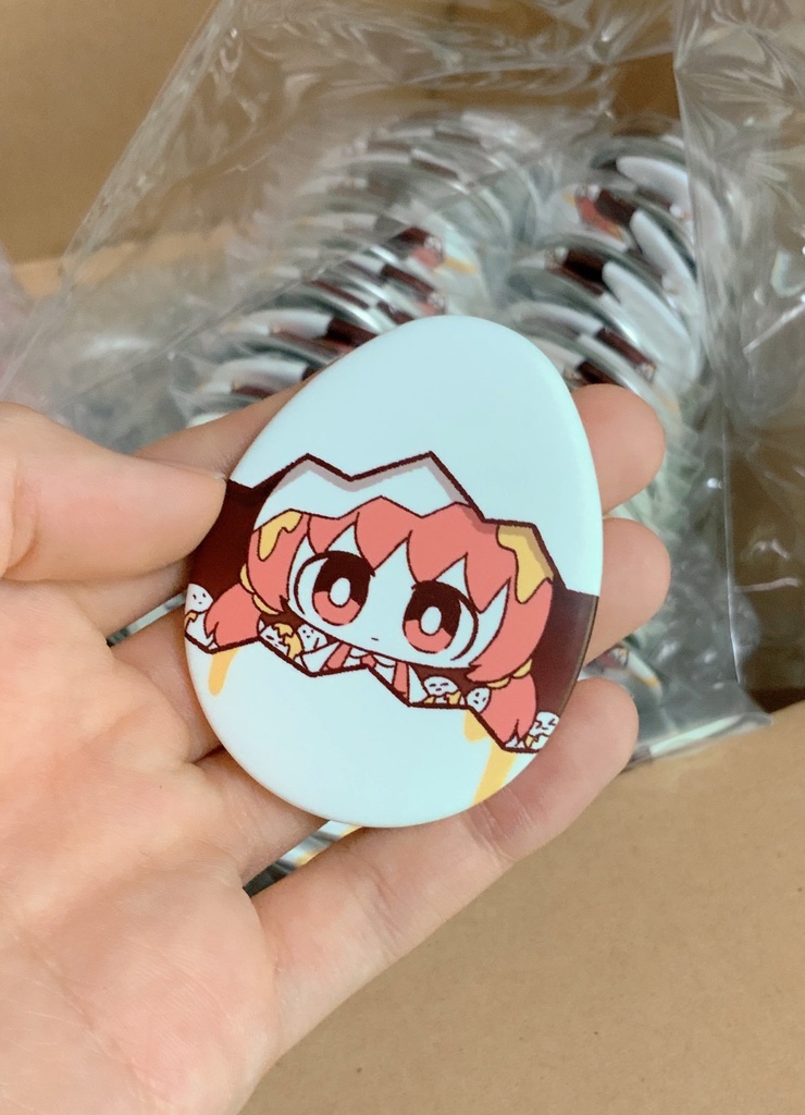 いみごのたまご缶バッジ