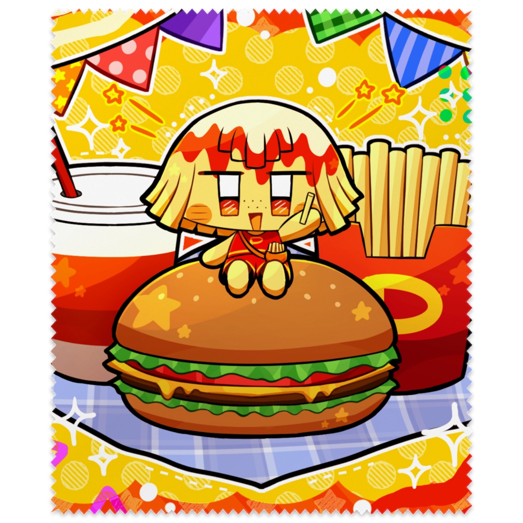 ぽてとのメガネ拭き