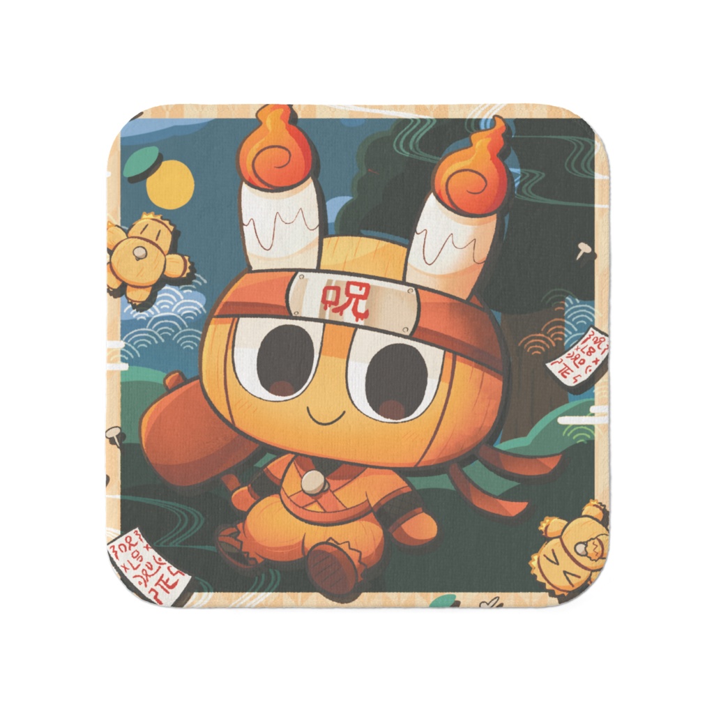 わらにんじゃタオル