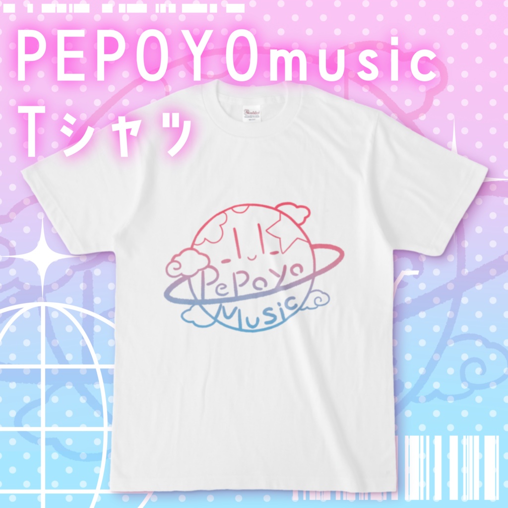 PEPOYOmusicTシャツ