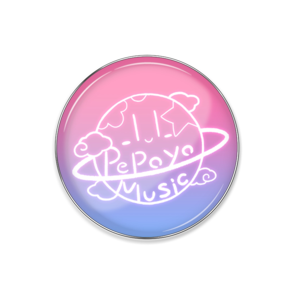 PEPOYOmusicぷっくりピンバッジ