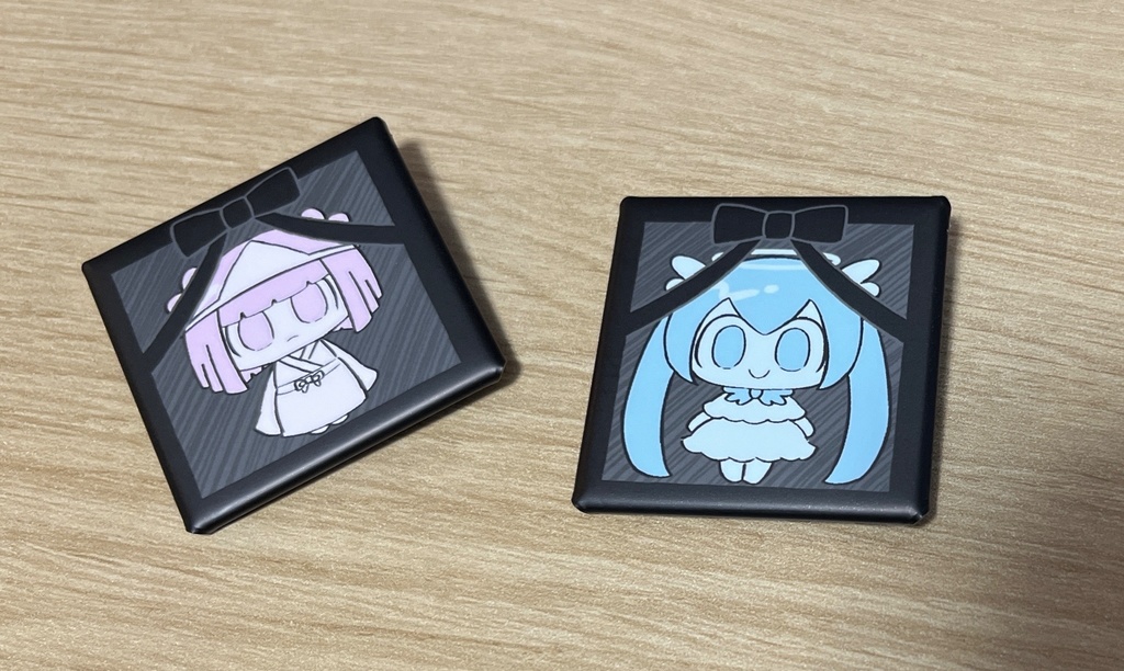 らくらく缶バッジ