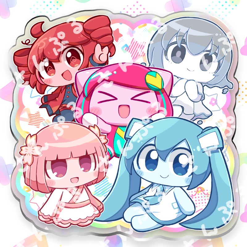 ぺぽボカロ大集合アクキー